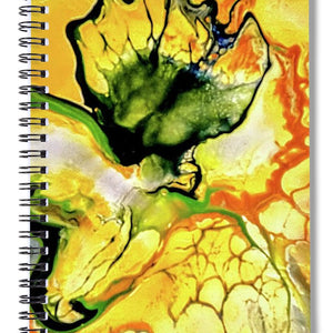 Amber - Fine Art Print Spiral Notebook