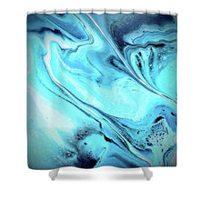Azure - Fine Art Print Shower Curtain