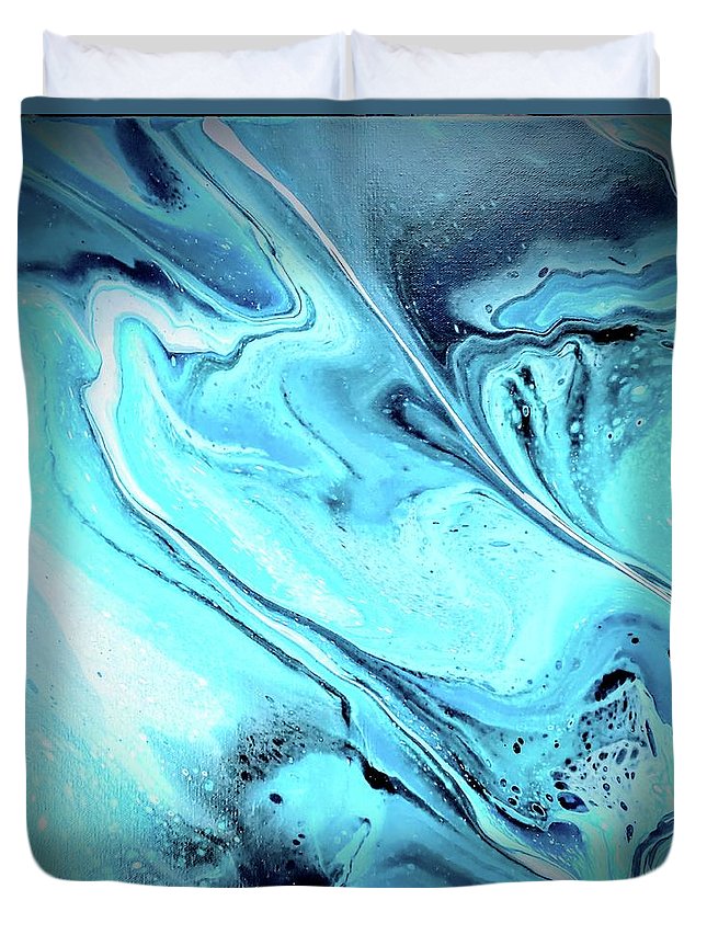 Azure - Fine Art Print Duvet Cover