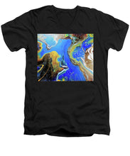 Estuary - Fine Art Print Men's V-Neck T-Shirt