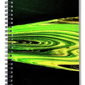 Farther Down - Fine Art Print Spiral Notebook