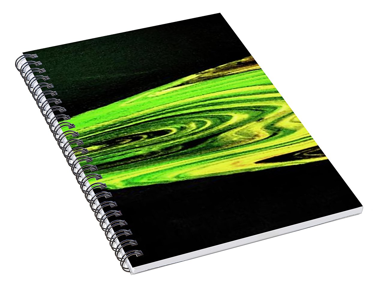 Farther Down - Fine Art Print Spiral Notebook