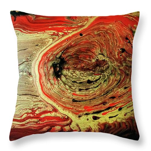 Fiery - Fine Art Print Throw Pillow