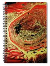 Fiery - Fine Art Print Spiral Notebook