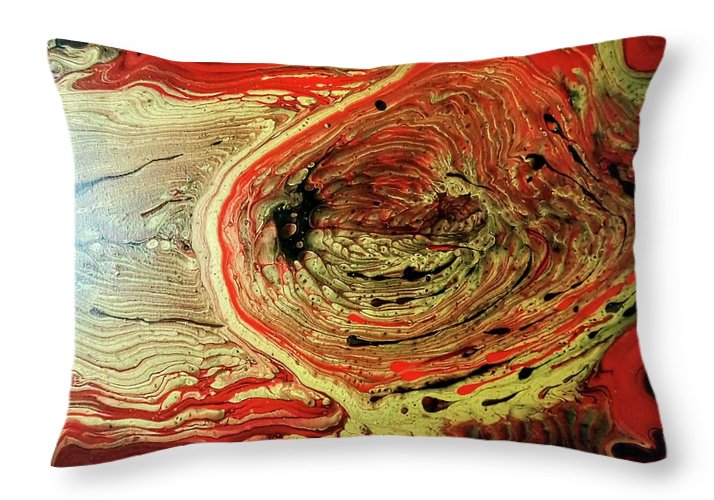 Fiery - Fine Art Print Throw Pillow