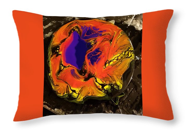 Fire 1 - Fine Art Print Throw Pillow