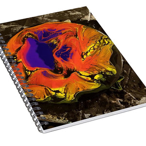 Fire 1 - Fine Art Print Spiral Notebook