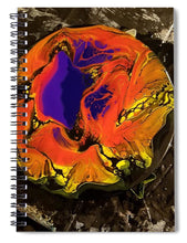 Fire 1 - Fine Art Print Spiral Notebook