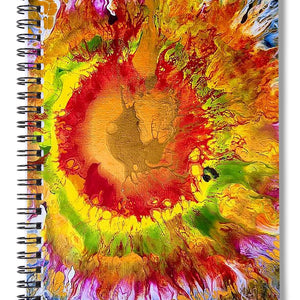 Flare - Fine Art Print Spiral Notebook