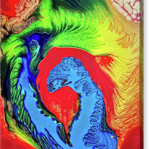 Lava flow - Fine Art Canvas Print