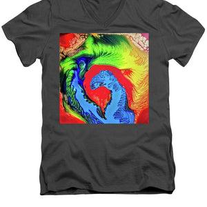 Lava flow - Fine Art Print Men's V-Neck T-Shirt