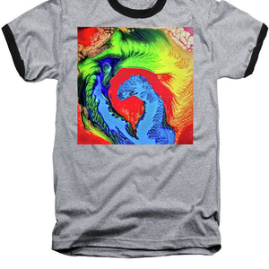 Lava flow - Fine Art Print Baseball T-Shirt