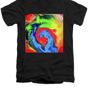 Lava flow - Fine Art Print Men's V-Neck T-Shirt
