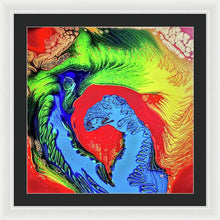 Lava flow - Fine Art Framed Print