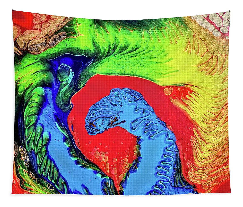 Lava flow - Fine Art Print Tapestry