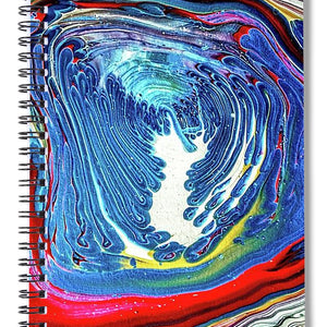 Pooling - Fine Art Print Spiral Notebook