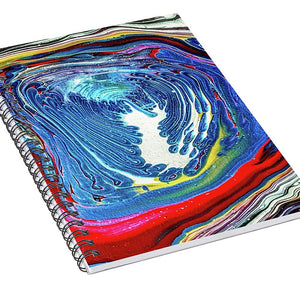 Pooling - Fine Art Print Spiral Notebook