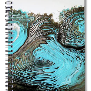 Poolsâ„¢ - Fine Art Print Spiral Notebook