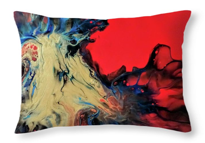 Roar - Fine Art Print Throw Pillow