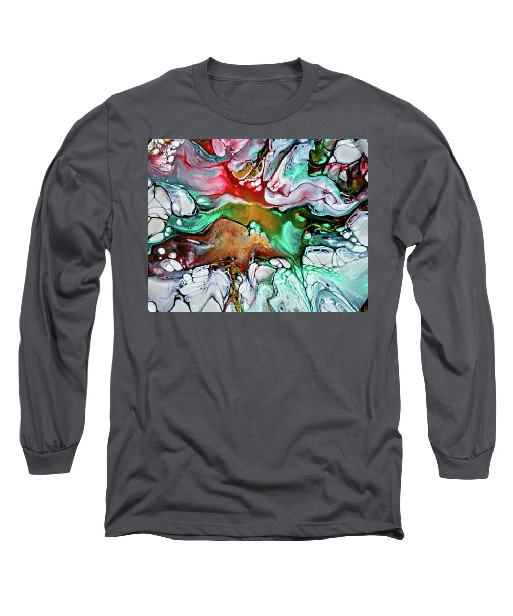 Stained Glass - Fine Art Print Long Sleeve T-Shirt