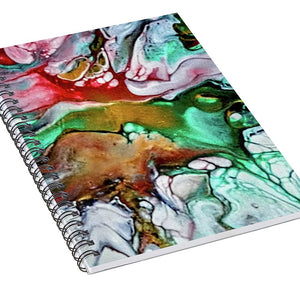 Stained Glass - Fine Art Print Spiral Notebook