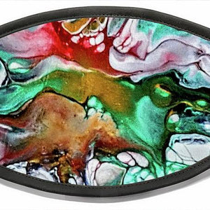 Stained Glass - Fine Art Print Face Mask