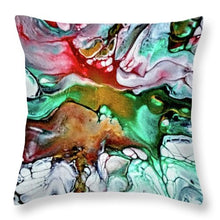 Stained Glass - Fine Art Print Throw Pillow