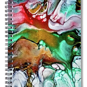 Stained Glass - Fine Art Print Spiral Notebook