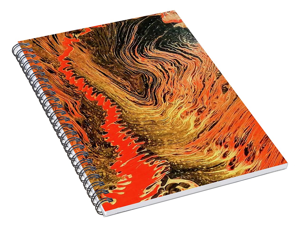 Stream - Fine Art Print Spiral Notebook