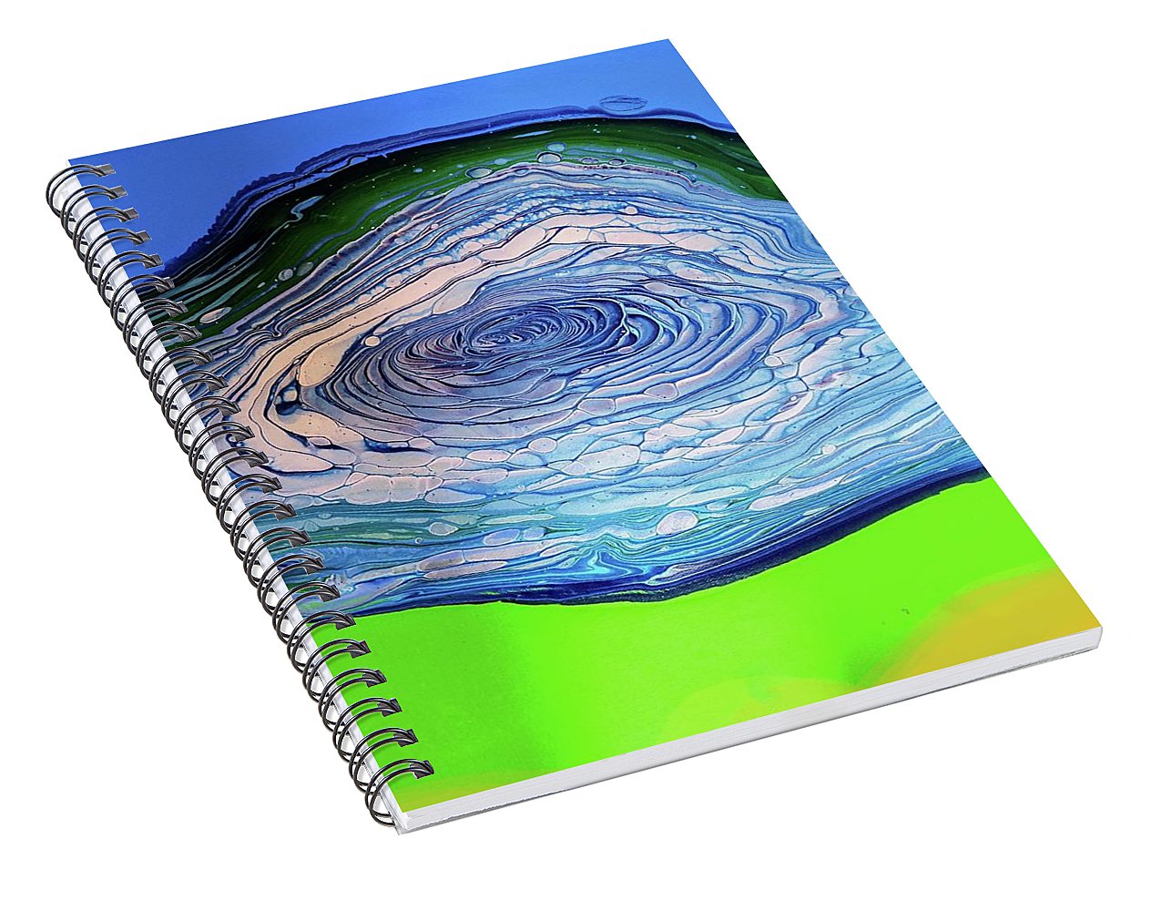 Swirl - Fine Art Print Spiral Notebook