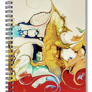 Visit - Fine Art Print Spiral Notebook