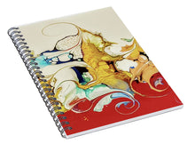 Visit - Fine Art Print Spiral Notebook