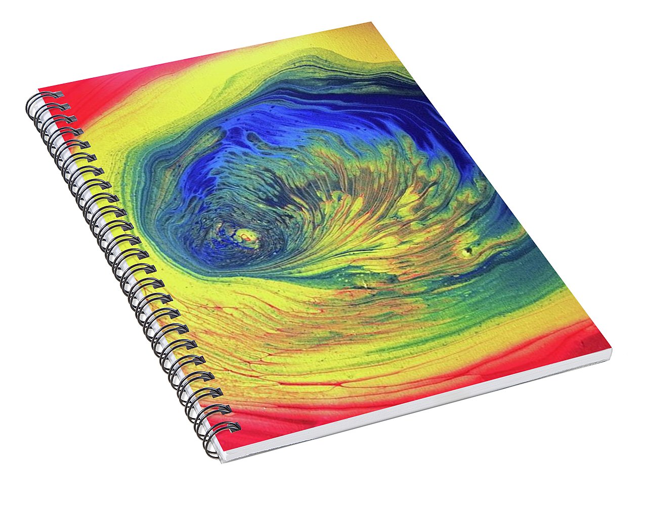 Vortex - Fine Art Print Spiral Notebook