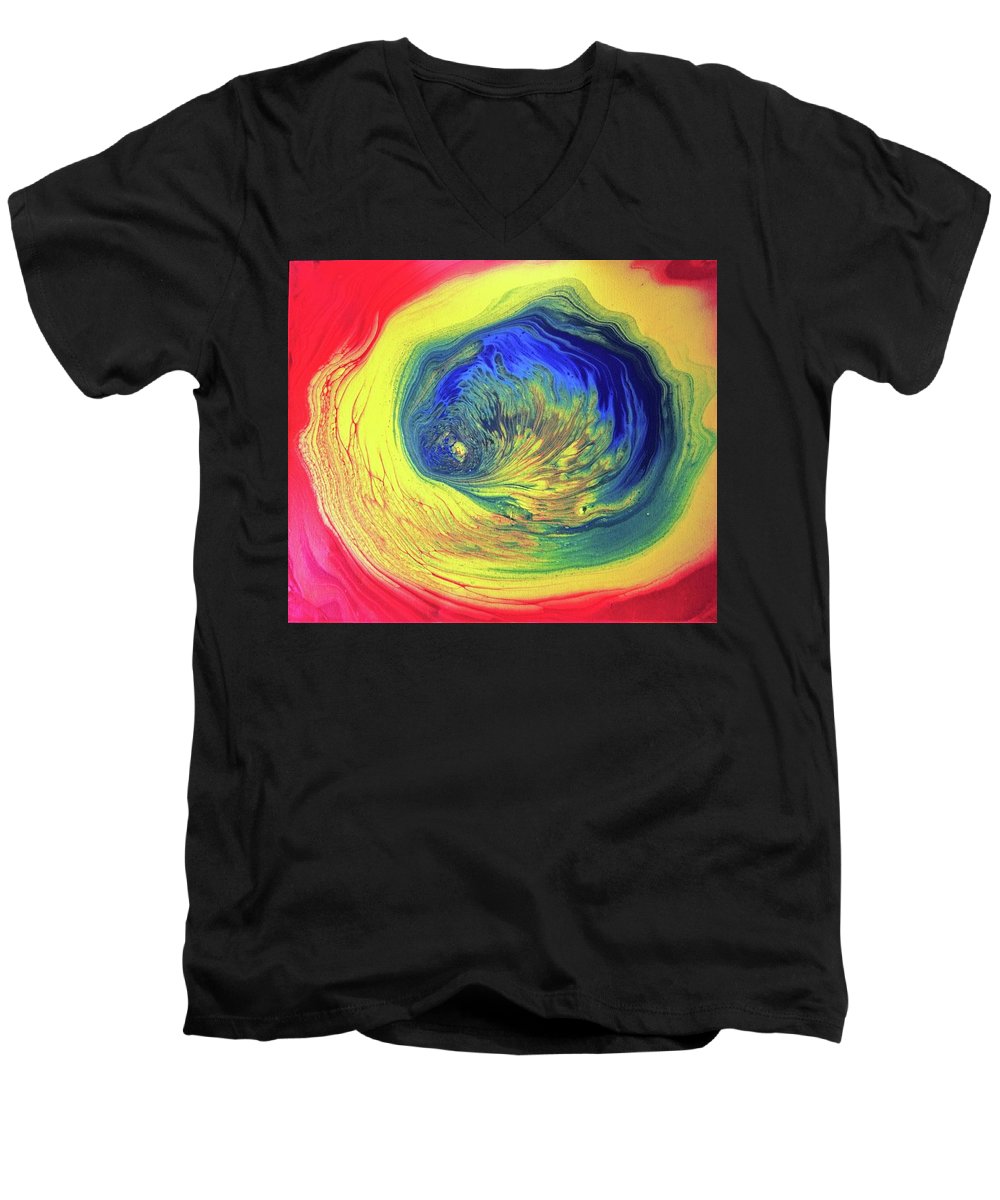 Vortex - Fine Art Print Men's V-Neck T-Shirt